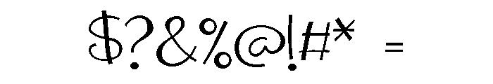 ZP Say Why Light Font OTHER CHARS