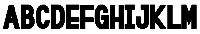 ZP Schoolhouse Bold Font UPPERCASE