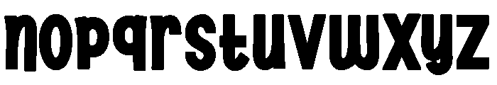 ZP Schoolhouse Bold Font LOWERCASE