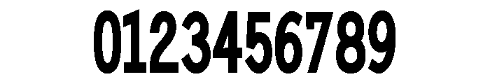 ZP Schoolhouse Condensed Font OTHER CHARS