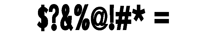 ZP Schoolhouse Condensed Font OTHER CHARS