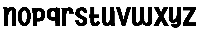 ZP Schoolhouse Expanded Font LOWERCASE