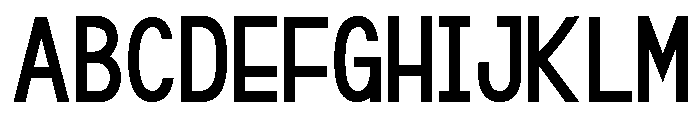 ZP Schoolhouse Light Font UPPERCASE