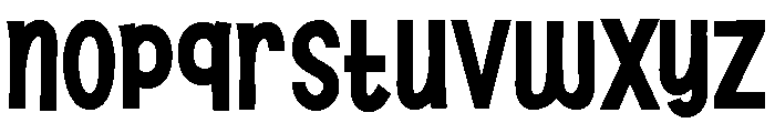 ZP Schoolhouse Font LOWERCASE