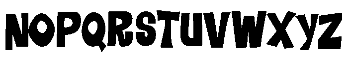 ZP Shoeby Doo Font UPPERCASE