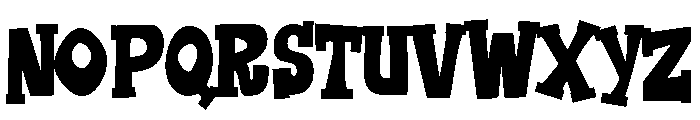ZP Shoeby Doobie Font UPPERCASE
