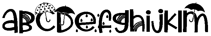 ZP Showered in Spring FONT