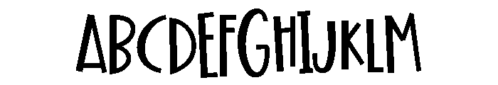 ZP Sideward Bold Font UPPERCASE