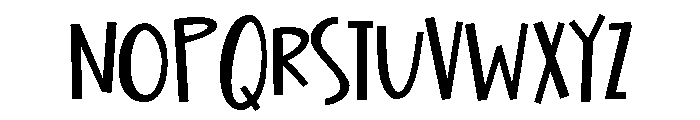 ZP Sideward Bold Font UPPERCASE