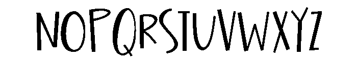 ZP Sideward Font UPPERCASE