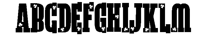 ZP Sim Patty Font UPPERCASE