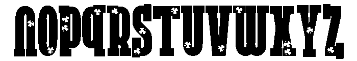 ZP Sim Patty Font UPPERCASE