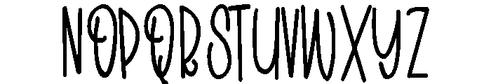 ZP Smoothie Love Condensed Bold Font UPPERCASE