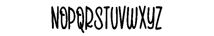 ZP Smoothie Love Condensed Bold Font LOWERCASE
