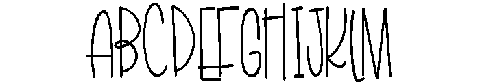 ZP Smoothie Love Condensed Light Font UPPERCASE