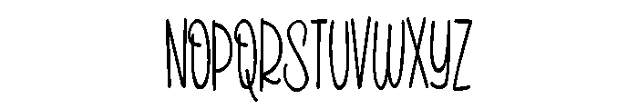 ZP Smoothie Love Condensed Light Font LOWERCASE