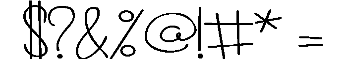 ZP Smoothie Love Expanded Light Font OTHER CHARS