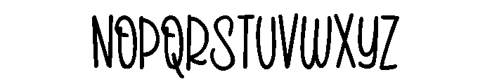 ZP Smoothie Love Font LOWERCASE