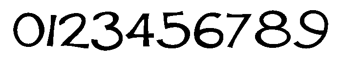 ZP Smooze Expanded Font OTHER CHARS