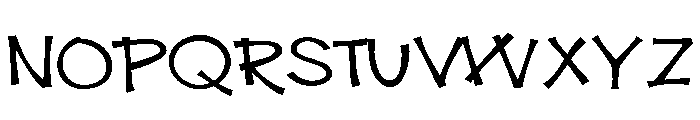 ZP Smooze Expanded Font UPPERCASE