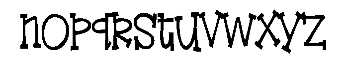 ZP Smooze Serif Condensed Font LOWERCASE