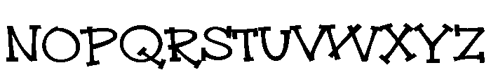 ZP Smooze Serif Expanded Font UPPERCASE