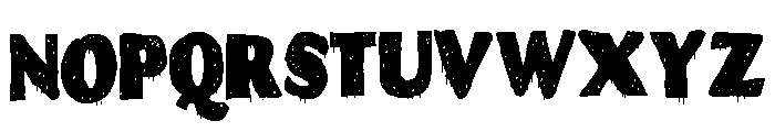 ZP Snogberry Scary Chubby Sans Font UPPERCASE