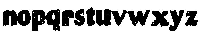 ZP Snogberry Scary Chubby Sans Font LOWERCASE