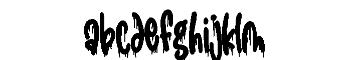 ZP Snogberry Scary Condensed Bold FONT