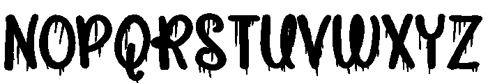 ZP Snogberry Scary Expanded Bold Font UPPERCASE