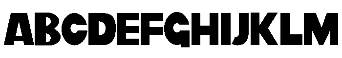 ZP Sodapop Condensed Font UPPERCASE