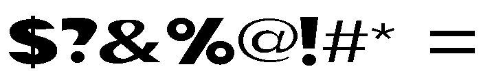 ZP Sodapop Expanded Font OTHER CHARS