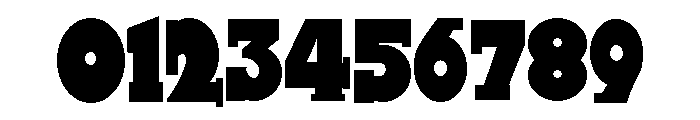 ZP Sodapop Serif Condensed Font OTHER CHARS