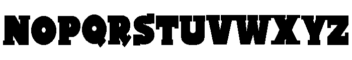 ZP Sodapop Serif Condensed Font UPPERCASE