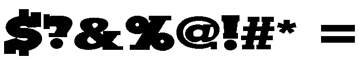 ZP Sodapop Serif Expanded Font OTHER CHARS