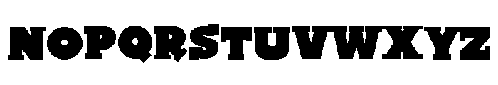 ZP Sodapop Serif Font UPPERCASE