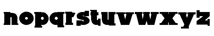ZP Sodapop Serif Font LOWERCASE