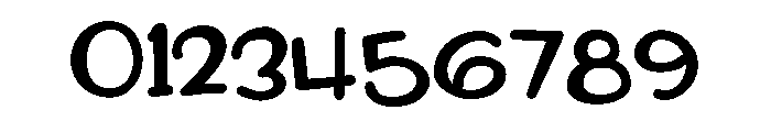 ZP Squeaky Cheese Bold Font OTHER CHARS