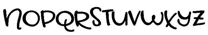 ZP Squeaky Cheese Bold Font UPPERCASE