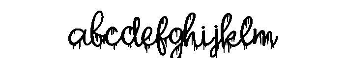 ZP Strawberry Scary Script Bold FONT