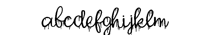 ZP Strawberry Scary Script FONT