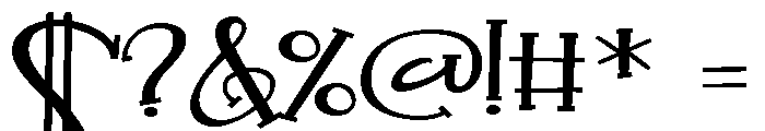 ZP Sugar Cookie Serif Expanded Font OTHER CHARS