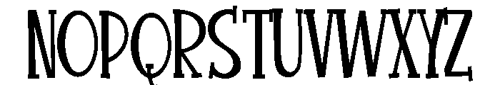 ZP Sweet Heart Condensed Font UPPERCASE
