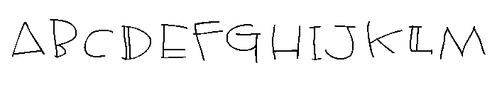ZP Tattle Tale Expanded Light Font UPPERCASE