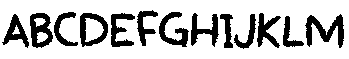 ZP Teacher Chalk Bold Font UPPERCASE