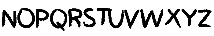 ZP Teacher Chalk Bold Font UPPERCASE