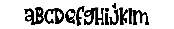 ZP Three Hearts Condensed FONT