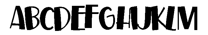 ZP Toadface Condensed Font UPPERCASE