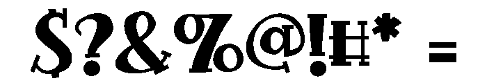 ZP Toadtoes Font OTHER CHARS