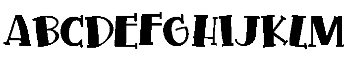 ZP Toadtoes Font UPPERCASE